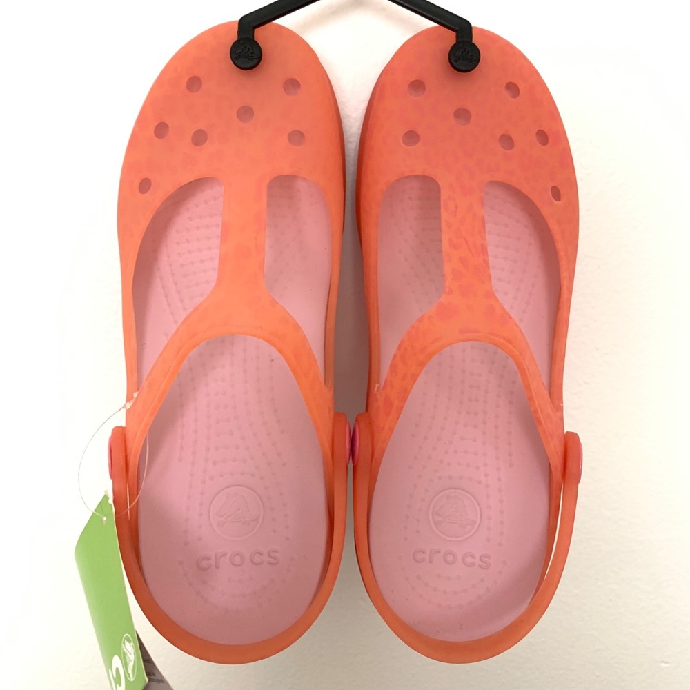 Crocs Carlie Animal Wave Mary Jane Crocs BRAND NEW